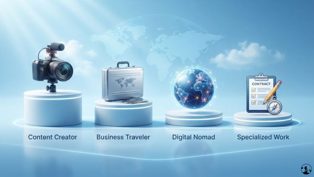 Four Kinds of "Paid to Travel"