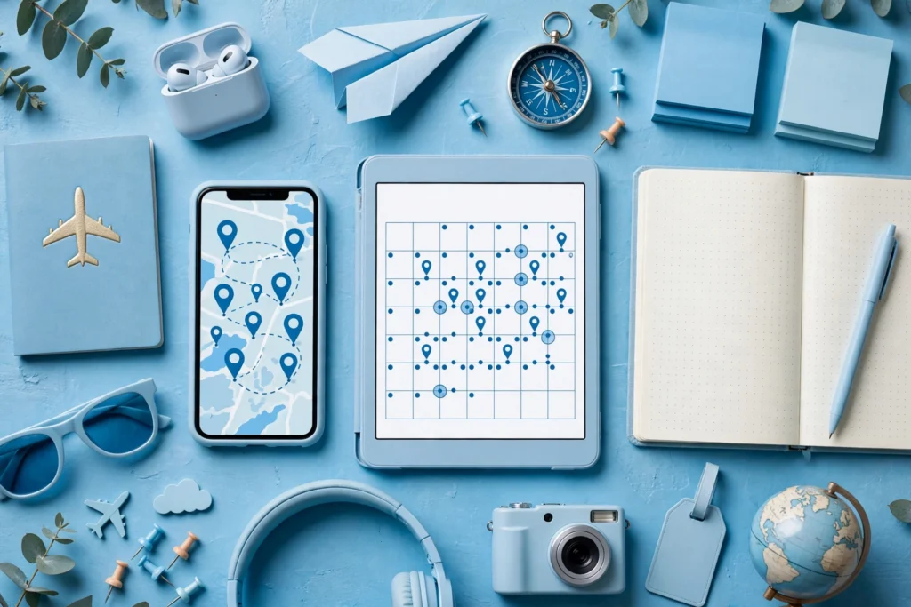 Tools and Apps for Itinerary Planning
