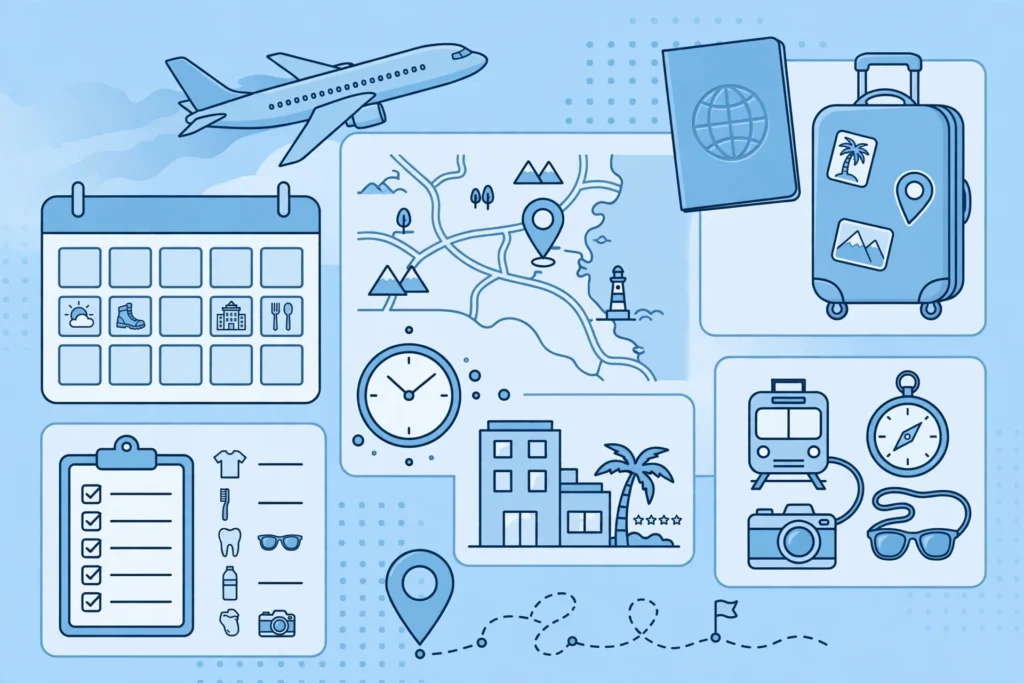 What to Include in a Travel Itinerary Template