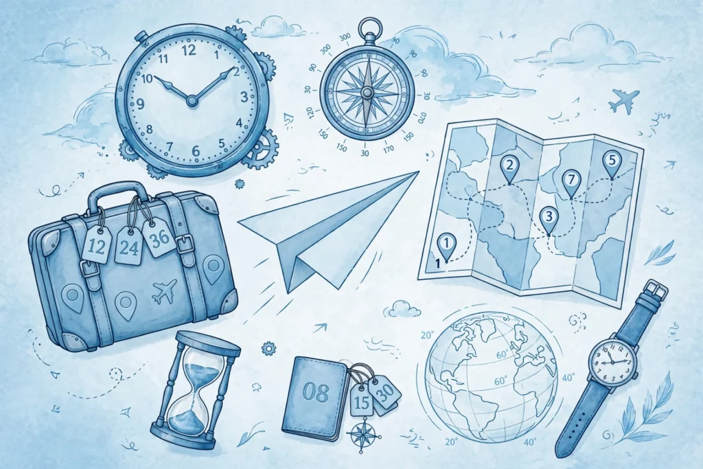 Numbers and time