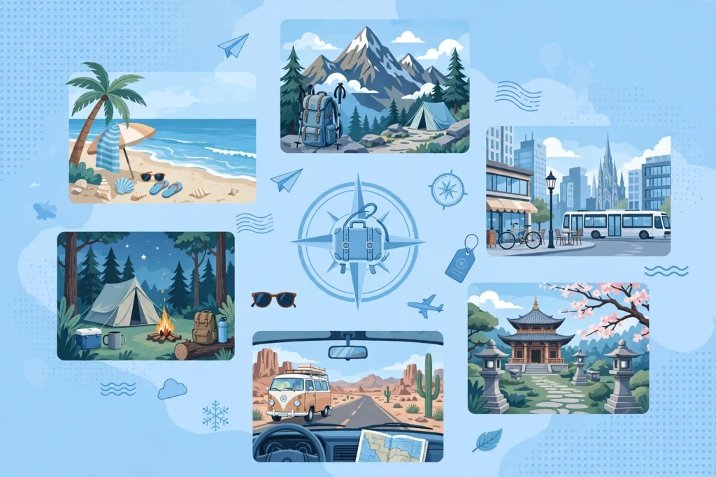 What to learn for your type of trip