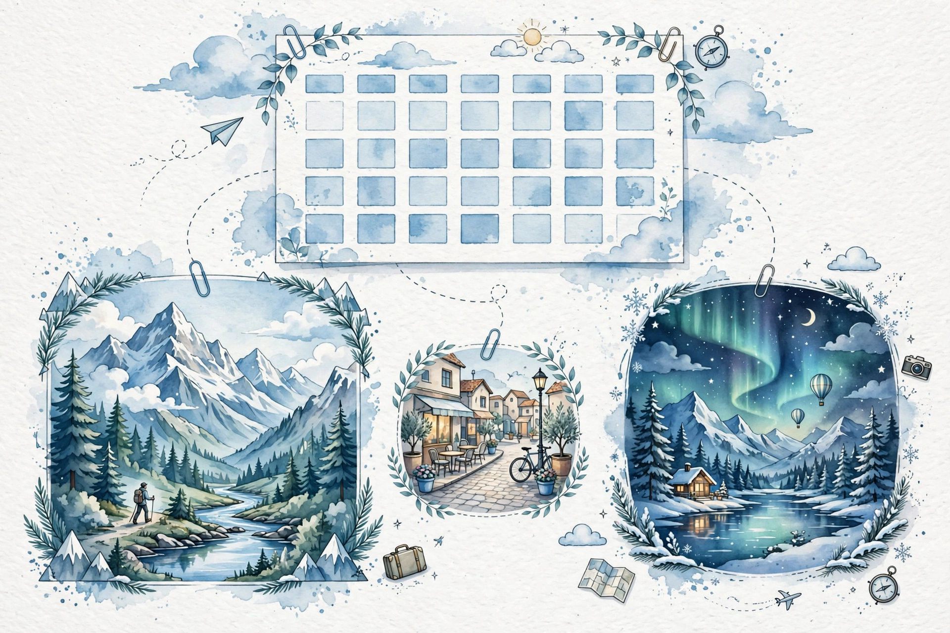 Big, small and once-in-a-lifetime goals on one calendar