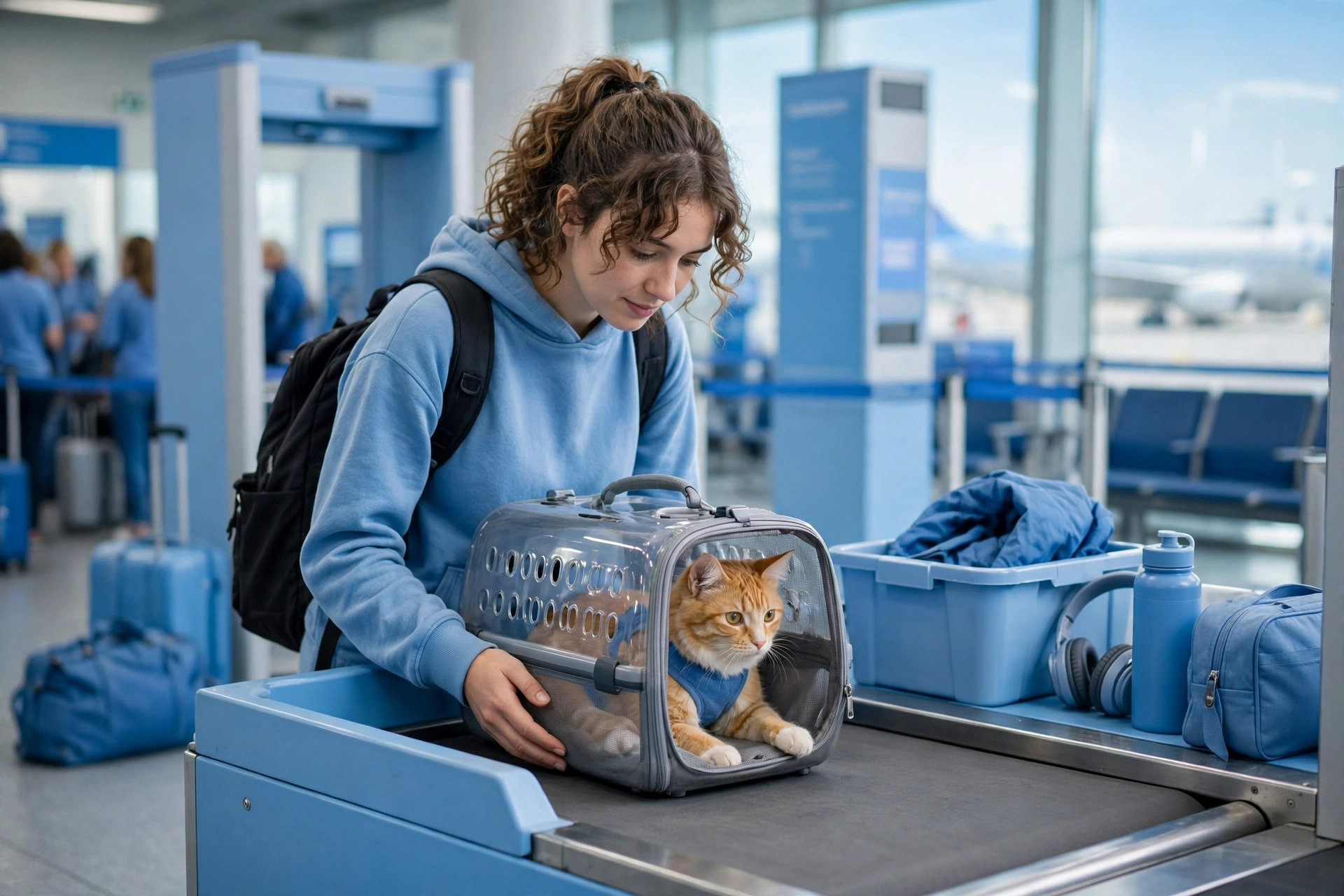 Getting Through Airport Security With a Cat