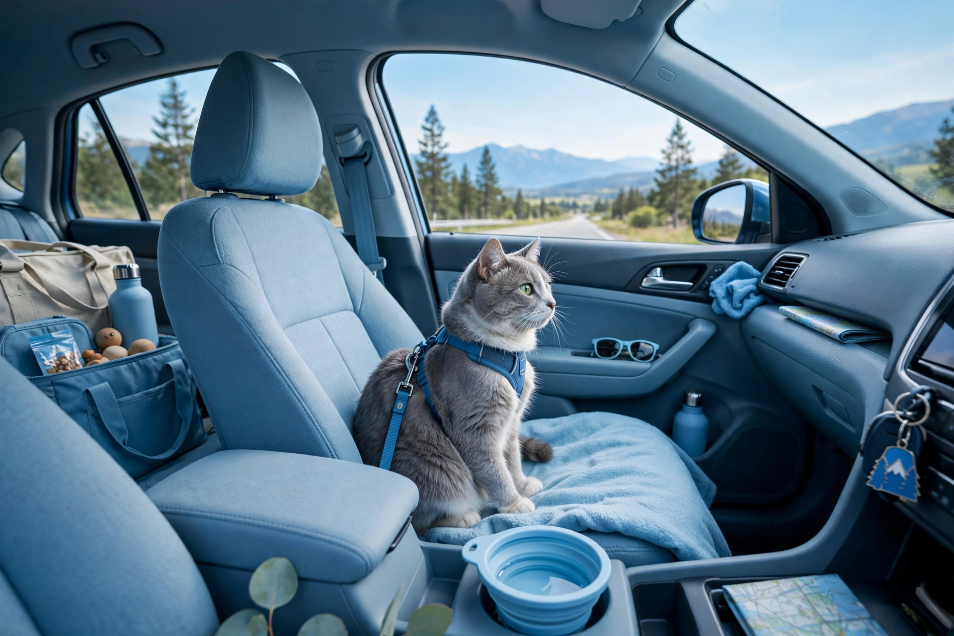 How to Travel With a Cat by Car
