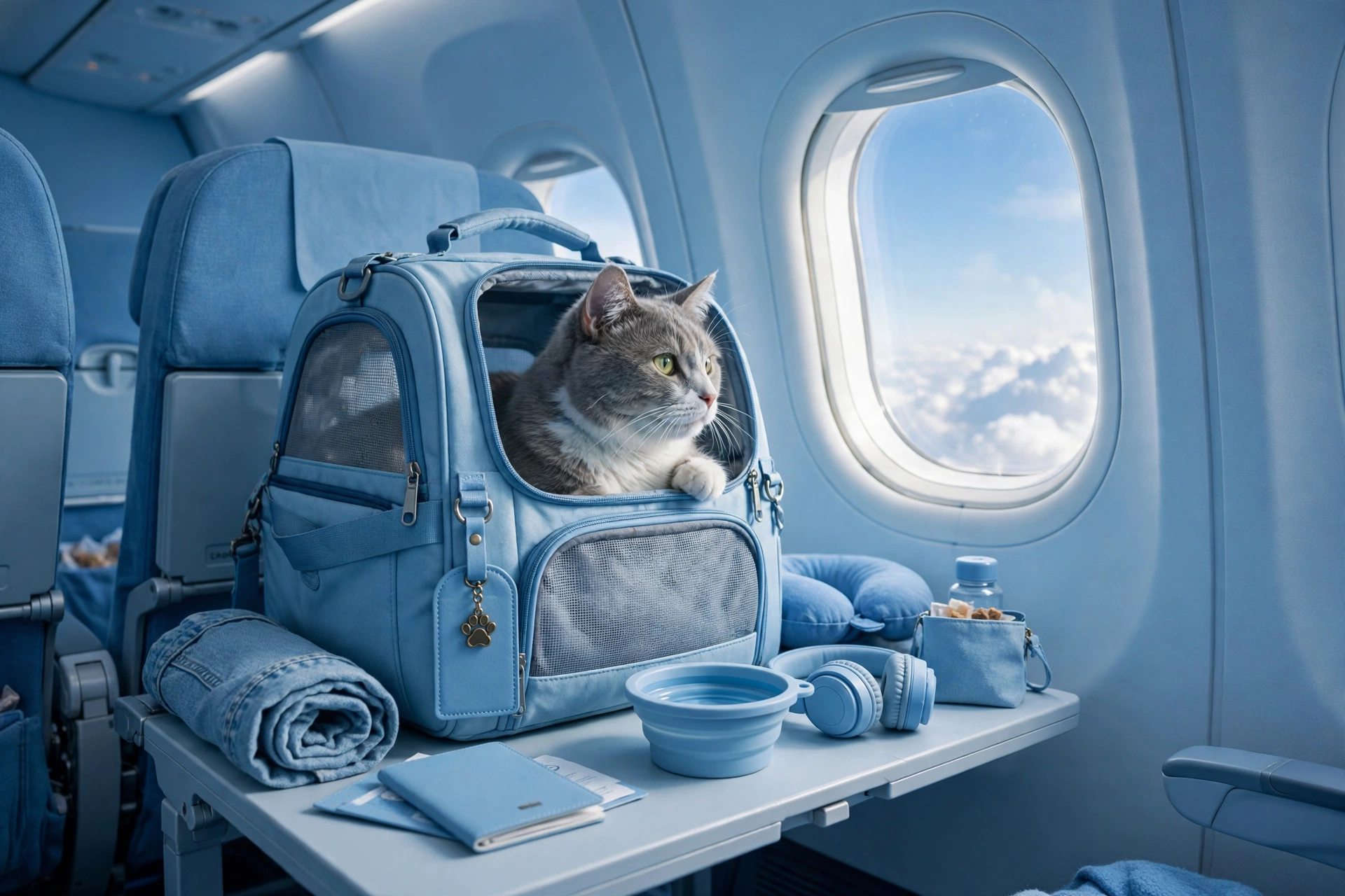 How to Travel With a Cat by Plane