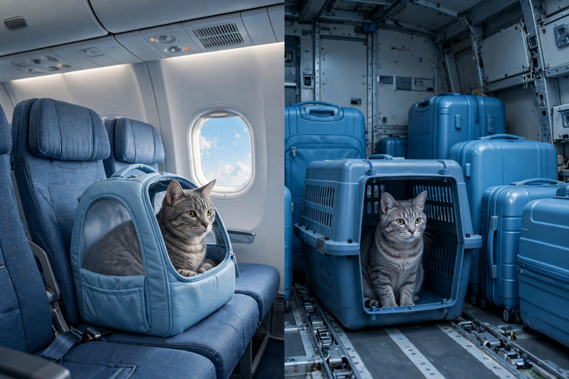 In the Cabin or in Cargo: What to Decide