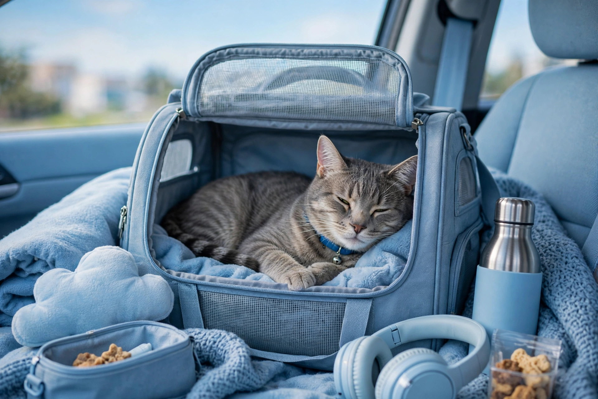 Keeping Your Cat Calm on Travel Day