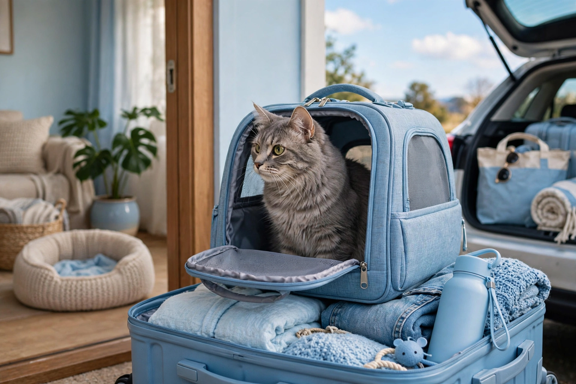 Should You Take Your Cat With You or Leave Them at Home?